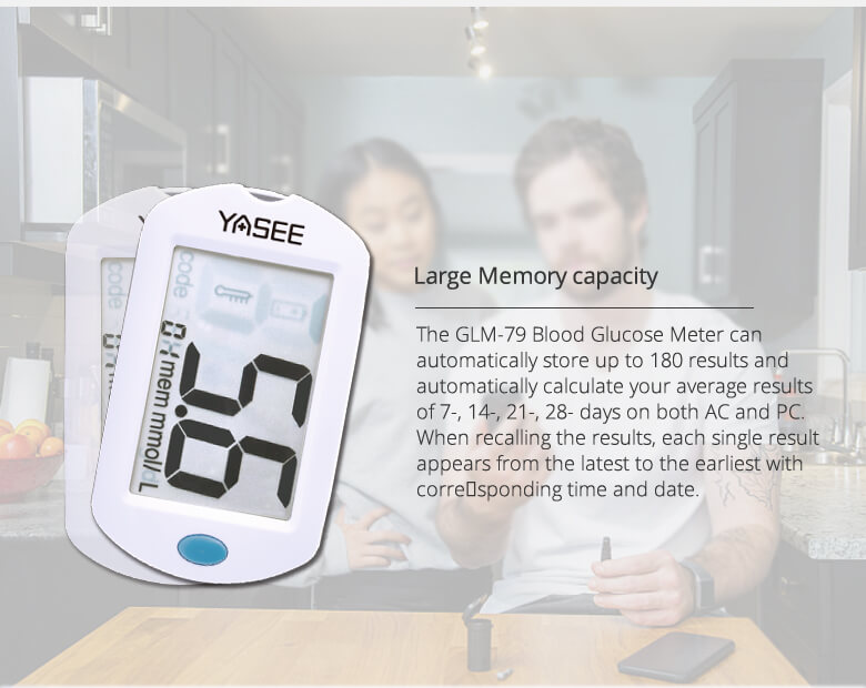 GLM-75-Blood-Glucose-Meter-details