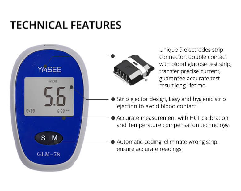 GLM-78-Blood-Glucose-Meter