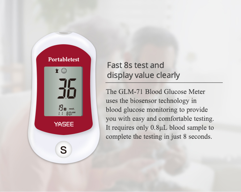 GLM-72 Blood Glucose Meter