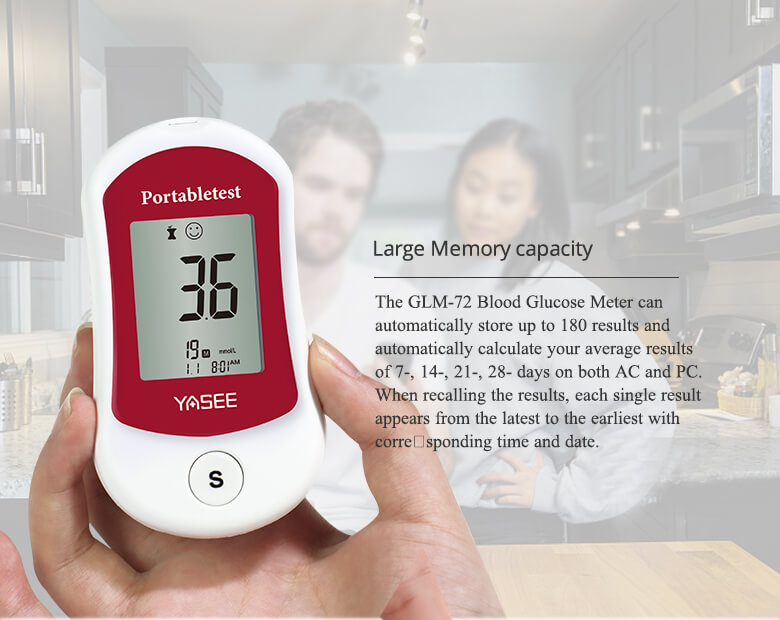 GLM-72 Blood Glucose Meter