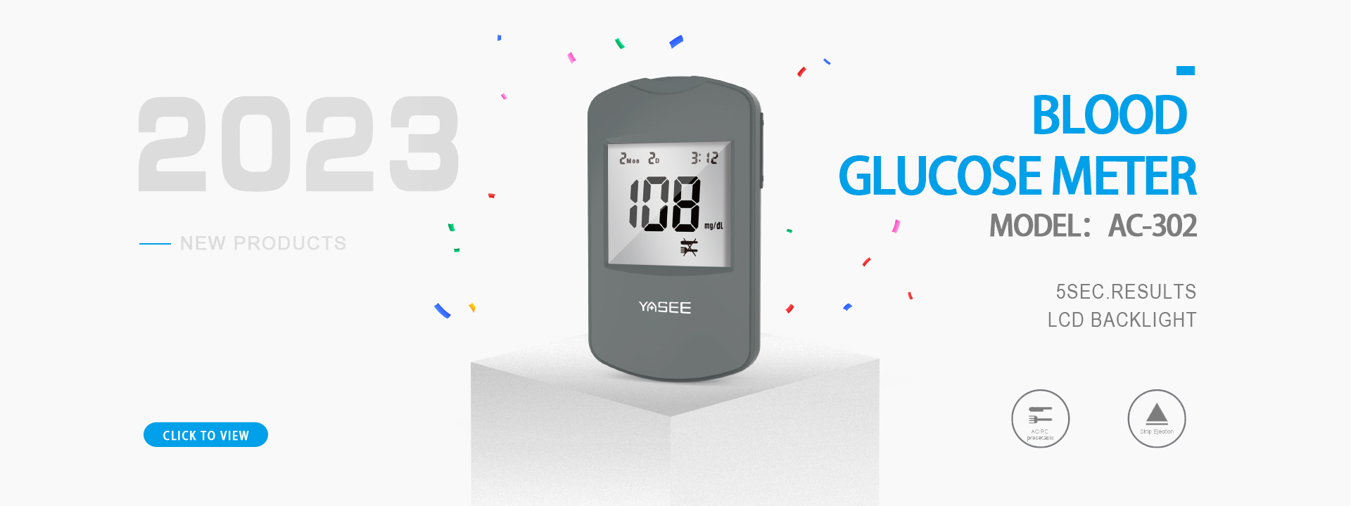 Blood Glucose Meter banner