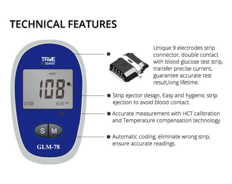 TRUE Answer Blood Glucose Meter – YASEE Medical