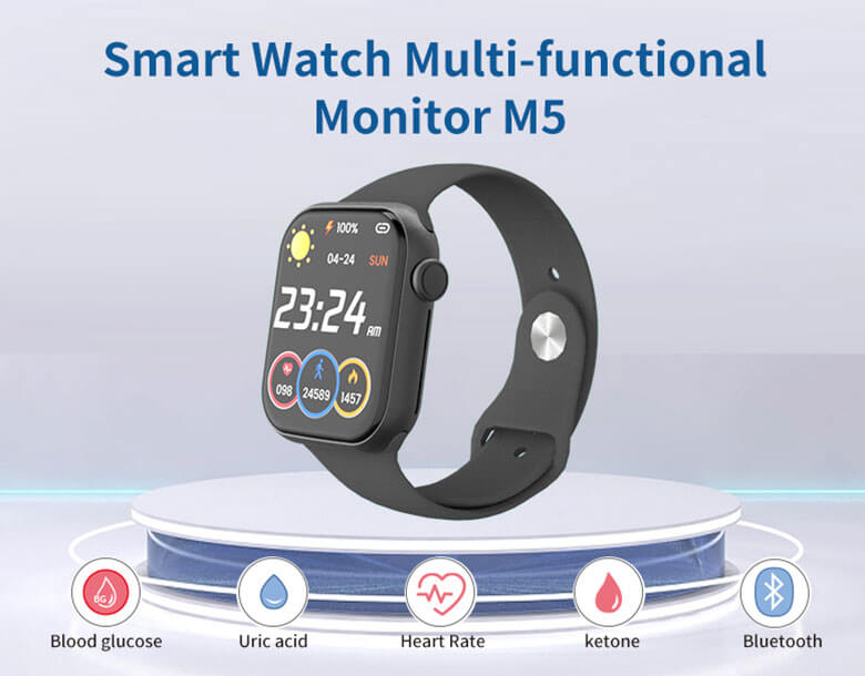 Smart Watch Multi-functional Monitor M5